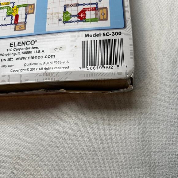 ELENCO ELECTRONICS SNAP CIRCUITS SET model sc-300 - Picture 7 of 8